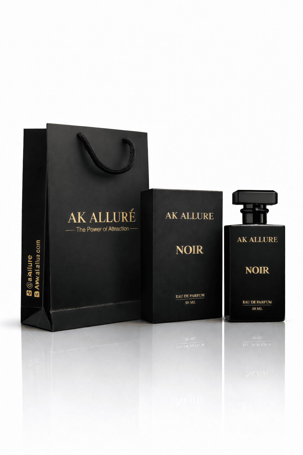 AK Allure Noir – Long Lasting Luxury Perfume (50ml) luxury perfume in Pakistan – AK Allure
